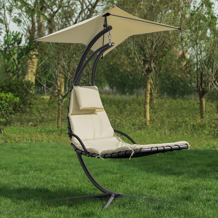 Swing sun outlet lounger